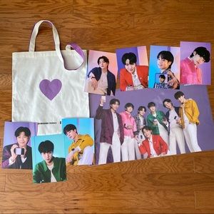 BTS - BTS x Samsung Poster, Photo cards, Tote Bag | Limited Edition